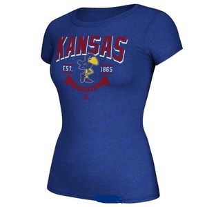 Women’s Adidas Kansas Jayhawks Tee NMT XL